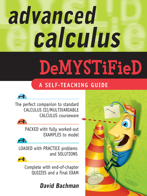 Title details for Advanced Calculus Demystified by David Bachman - Available